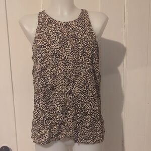 Old Navy Black and White Sleeveless Tank Top